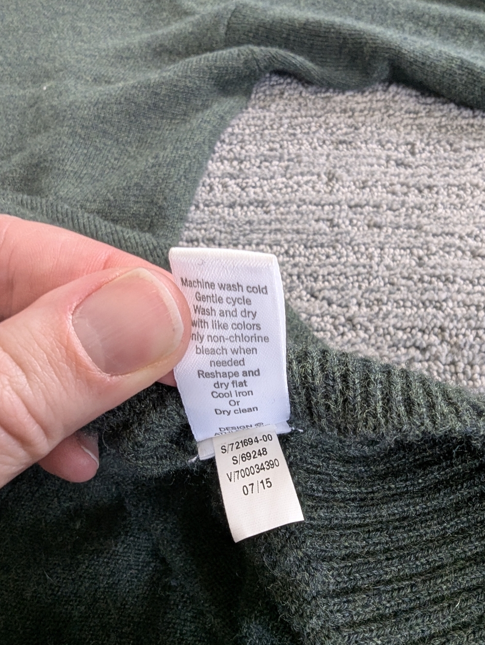 Athleta 100% Merino Wool Nopa Hooded Sweater Double Sleeve Cuffs - Picture 11 of 11